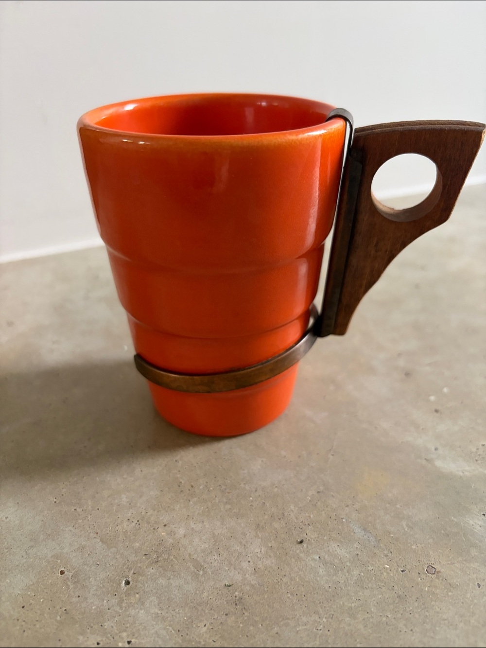Padre 188 6 Oz Orange Tumbler w/Handle
